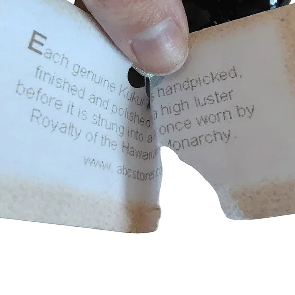 Genuine Kukui Tree Nuts Strand Bracelet NEW - Picture 4 of 6